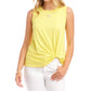 Karen Kane - Sleeveless Pick-Up Top