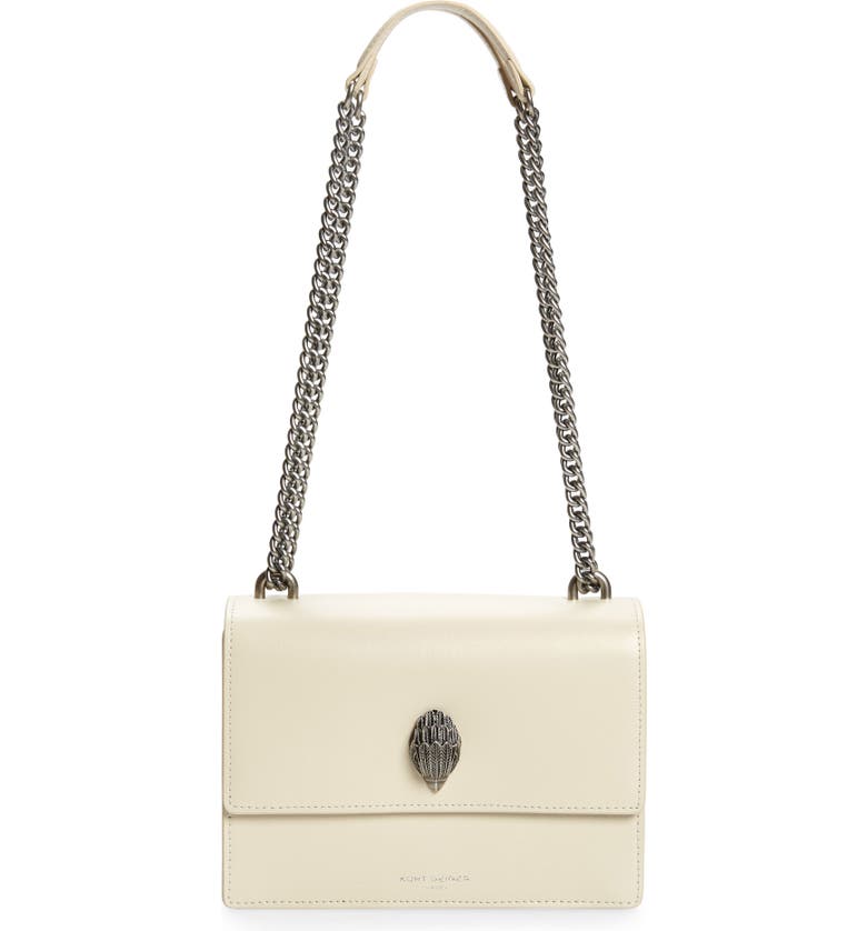 Bolsa de corpo Kurt Geiger London Shoreditch CrRegulars para mulheres, tamanho marfim, regular