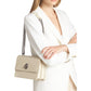 Bolsa de corpo Kurt Geiger London Shoreditch CrRegulars para mulheres, tamanho marfim, regular
