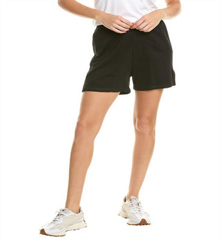Shorts femininos pretos para depois das aulas Sweaty Betty, tamanho médio