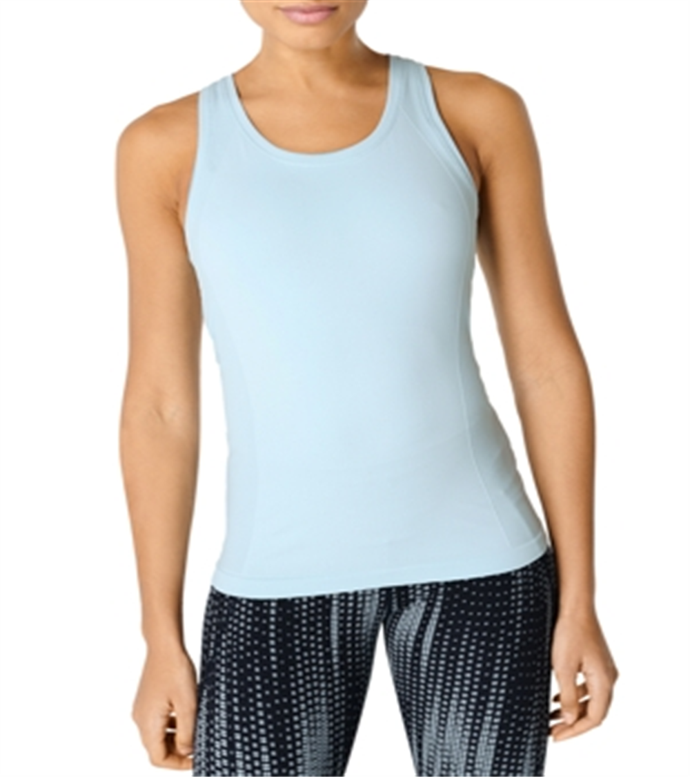 Camiseta regata feminina Sweaty Betty Athlete Workout, azul, tamanho X-S