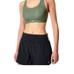 Sutiã esportivo feminino Sweaty Betty Heath Green Ultra Run tamanho 36DD