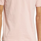 Camiseta Allsaints Brace Tonic Crewneck em rosa amargo, tamanho XG