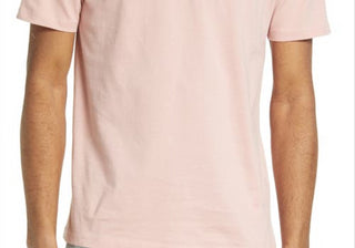 Camiseta Allsaints Brace Tonic Crewneck em rosa amargo, tamanho XG