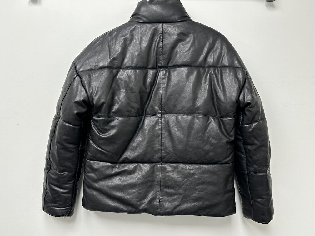 Jaqueta Mercer Puffer Masculina Allsaints Preta Tamanho P