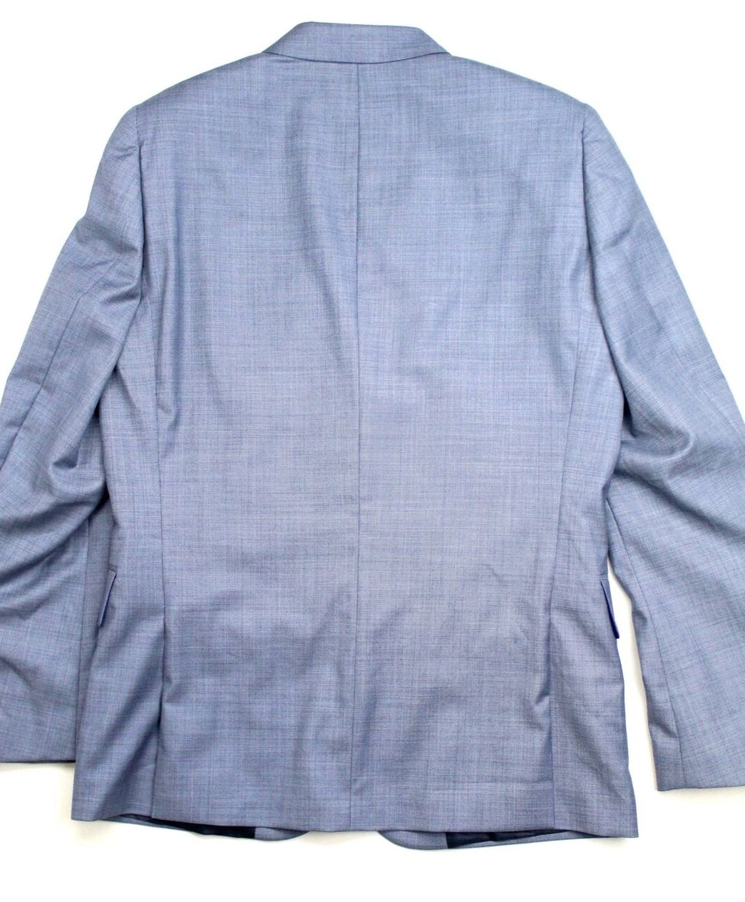 Terno Paul Smith Soho Sharkskin Extra Slim Fit Masculino Azul Tamanho 40