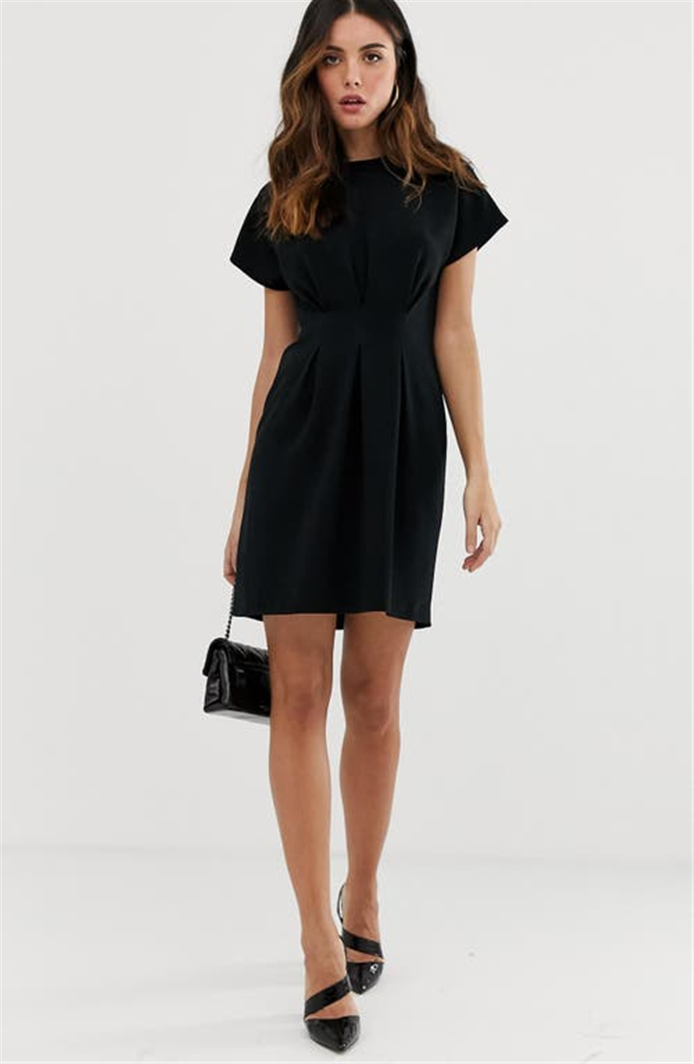 cinched-waist-tshirt-minidress