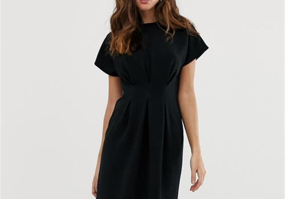 cinched-waist-tshirt-minidress