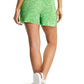 Shorts ASOS DESIGN com estampa floral verde médio, tamanho 0, EUA