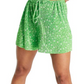 Shorts ASOS DESIGN com estampa floral verde médio, tamanho 0, EUA