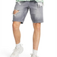 Shorts jeans slim cinza desgastado masculino ASOS DESIGN tamanho 30