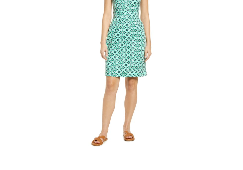 Vestido Boden Feminino Green Lagoon Florrie Tamanho 4