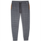 Calça jogger feminina Paul Smith de seda e caxemira, cinza, tamanho extragrande