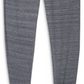 Calça jogger feminina Paul Smith de seda e caxemira, cinza, tamanho extragrande
