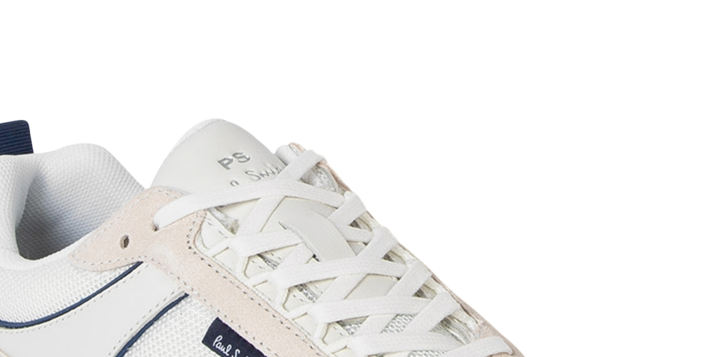 Tênis Paul Smith Will Mix Media Masculino Cano Baixo Branco Tamanho 10