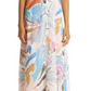Vestido longo sem mangas Lizybet com decote em V e tamanho 3 da Ted Baker London Ivory
