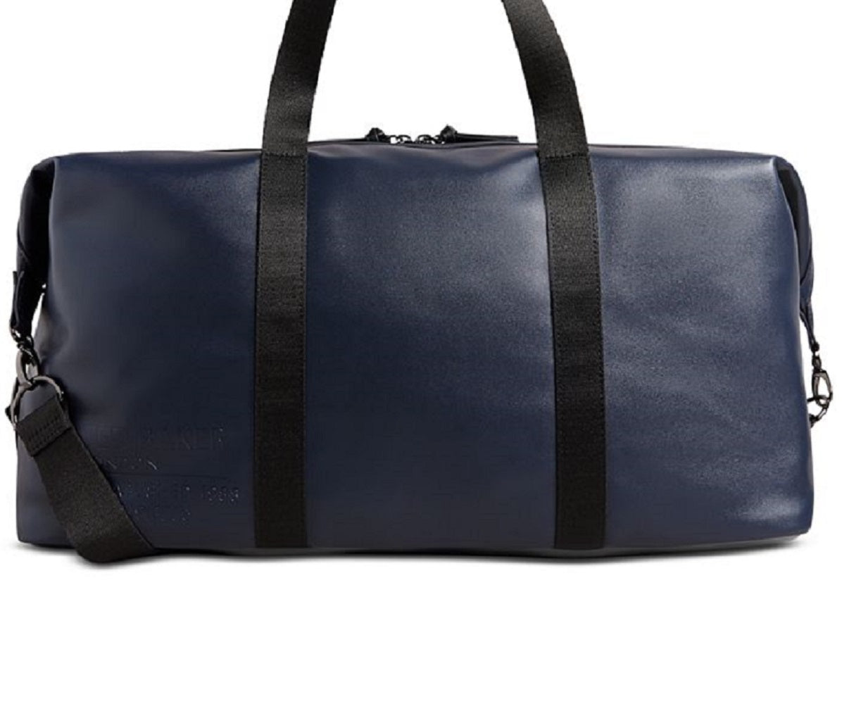 Bolsa de fim de semana reciclada Tomson masculina Ted Baker, azul, tamanho regular