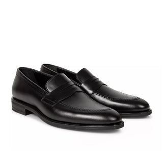Paul Smith Men's Remi Slip On Penny Loafers Black Size 10