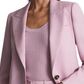 Blazer Reiss Aura Peak com lapela rosa, tamanho 10
