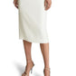 Vestido justo com recorte Elodie feminino Reiss, branco, tamanho 8