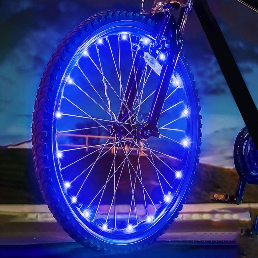 Conjunto Activa de (2) luzes LED para rodas de bicicleta de 106"