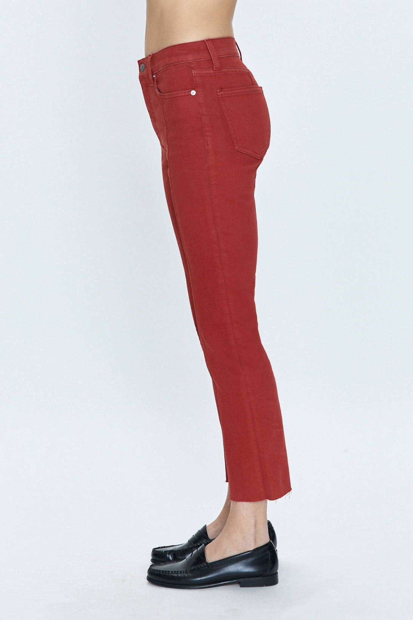 Pistola - Lennon Seamed High Rise Crop Boot Jeans
