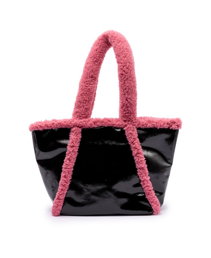 Bolsa tote Skinnydip Alexa Borg Trim feminina, preta, tamanho regular