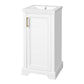Bathroom Vanity With Sink, Soft Close Door, Adjustable Shelf - White
