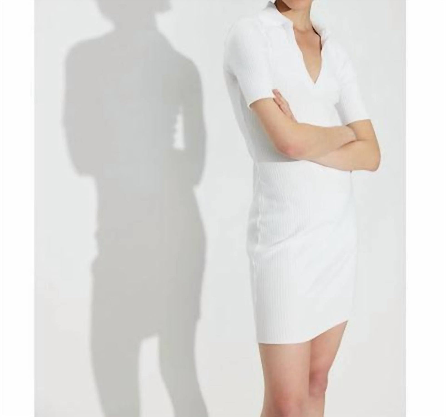 Cotton Citizen - Ibiza Short Sleeve Polo Dress