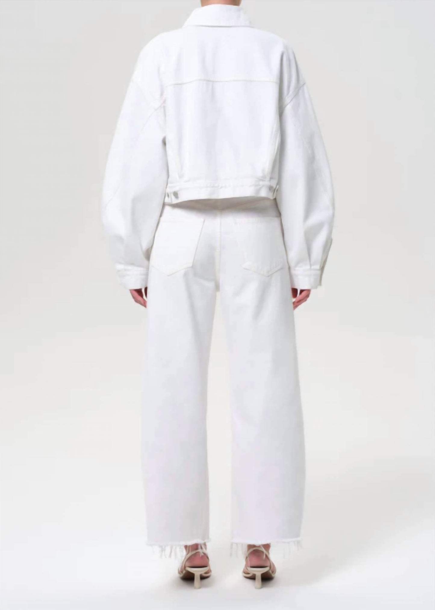 Agolde - LOW CURVE FRAY JEAN