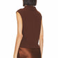 Enza Costa - Sleeveless Knit Turtleneck Top