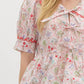 Entro - Floral Peplum Top