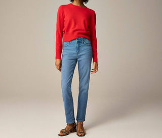 J.Crew - Jeans Slim de cintura média em 2003 Superelástico
