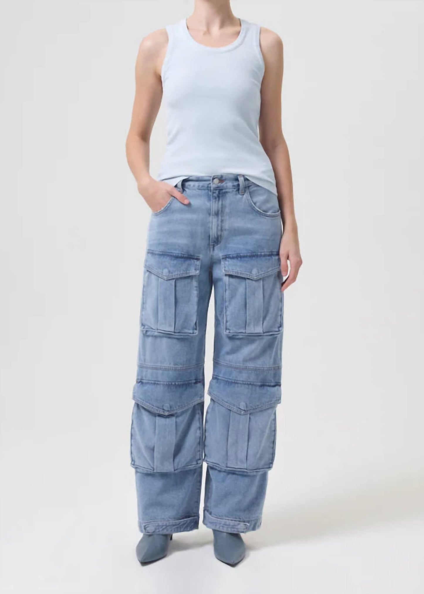 Agolde - Regata de gola redonda