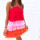 Tcec - Ruffle Organza Dress
