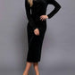 Active Basic - Glitter Velvet Long Dress