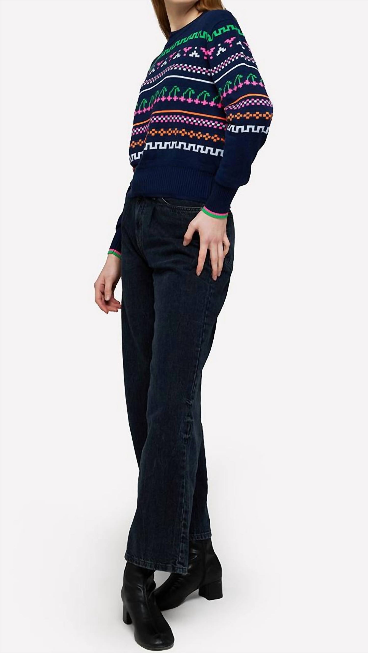 Suéter Brodie Cashmere - Elsie Pop Crew