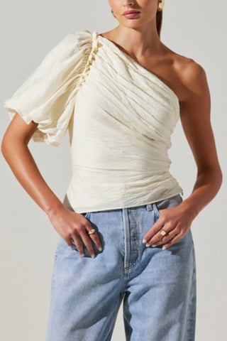 Astr - Gidget One Shoulder Top