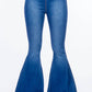 American Bazi - High Waist Pull On Flare Jeans