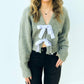 &Merci - Just Can't Say Bow Cardigan