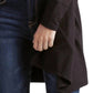 Kensie - Long Sleeve Draped Fleece Knit Jacket With Pockets
