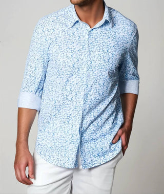 Buki - Camisa tecnológica floral de manga comprida Five-o