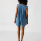 Steve Madden - Pleated Denim Mick Romper