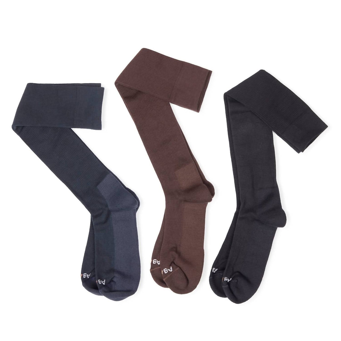 Articl3 - Men's 3 Pack Semi Compression Flight Sock