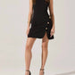 Astr - Nixie Tailored Split Skirt Dress