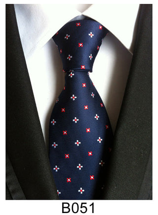 Men’s Neckties – Formal Classic Patterned Tie (50 Style Options, B Series)