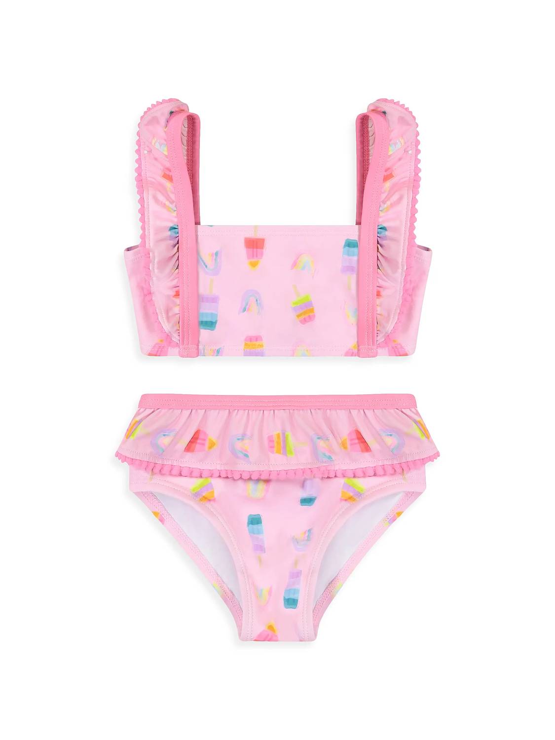 Andy & Evan - Girl's Popsicle 2-piece Ruffle Swimsuit