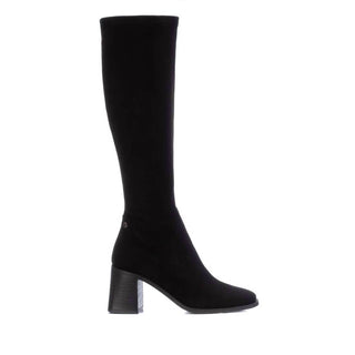 Xti - Botas femininas de camurça elástica