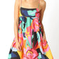 Olivaceous - Floral Mini Dress