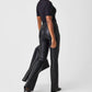 Spanx - Leather-like Flare Pants